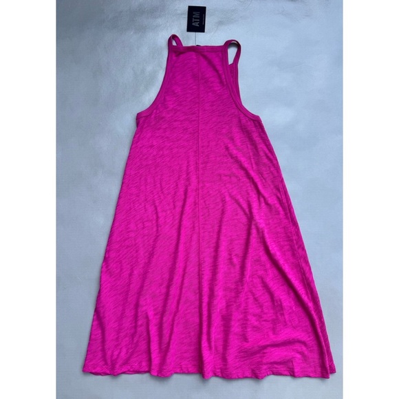 ATM 
Anthony Thomas Melillo's Slub Tank Dress in Orchid - Picture 2 of 4